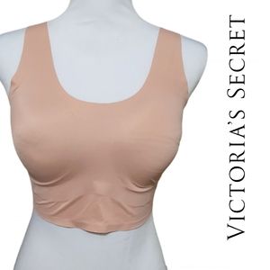 Victoria's Secret NWT Seamless Lounge Or Sleep Bra Pink Size Large